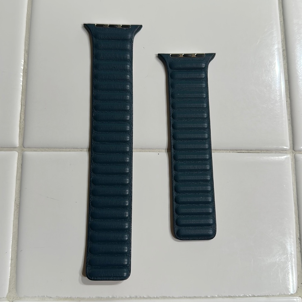 Apple watch leather band